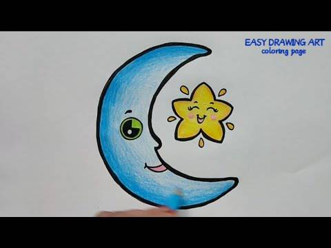 Color Of Moon Drawing