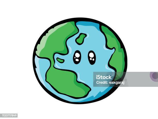 Draw A Earth Easy