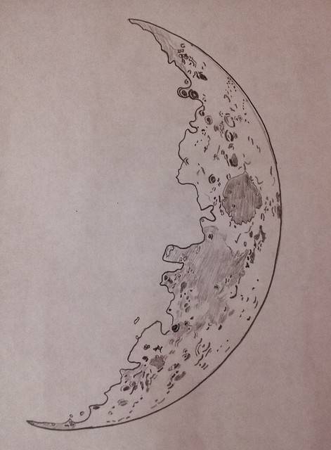 Draw The Phases Of Moon