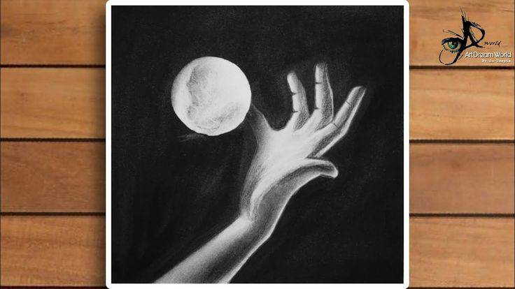 Drawing Of New Moon