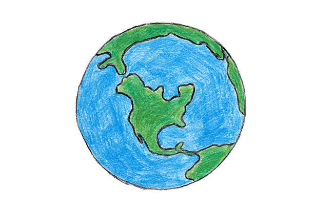 Earth Day Art Drawing