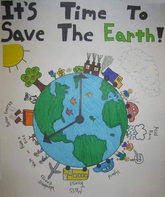 Earth Day Drawing Picture