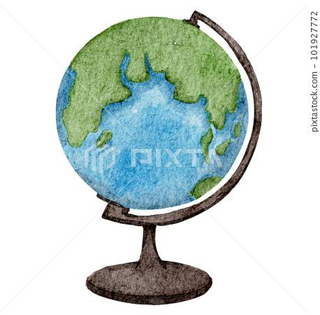 Easy Drawing Of The World